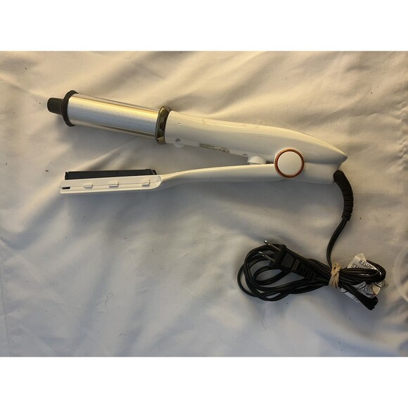 InStyler Wet to 2 Dry Rotating Curling Iron IS2.2-1001 White - No Brushes - Picture 1 of 6
